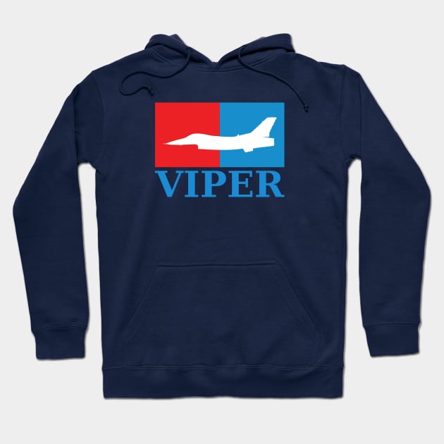 F-16 Viper Hoodie by Tailgunnerstudios